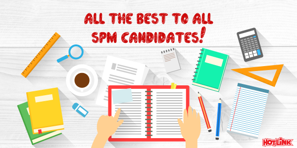 HotlinkRED's tweet photo. You're already halfway thru! You can do it! #SPM2015 #dongibap #dudebes #kipidap #yukenduit https://t.co/Adn7TqcvBu