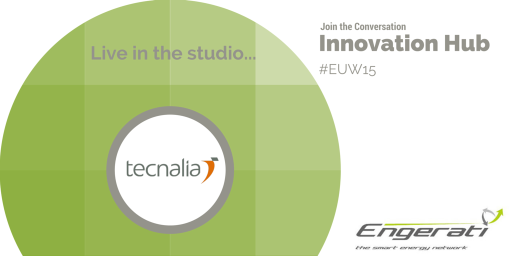Engerati's tweet photo. In session with @tecnalia live in the #EngeratiStudio - ‘Collision course: EVs and the #Smart Grid’ https://t.co/xNhzMSEHjY