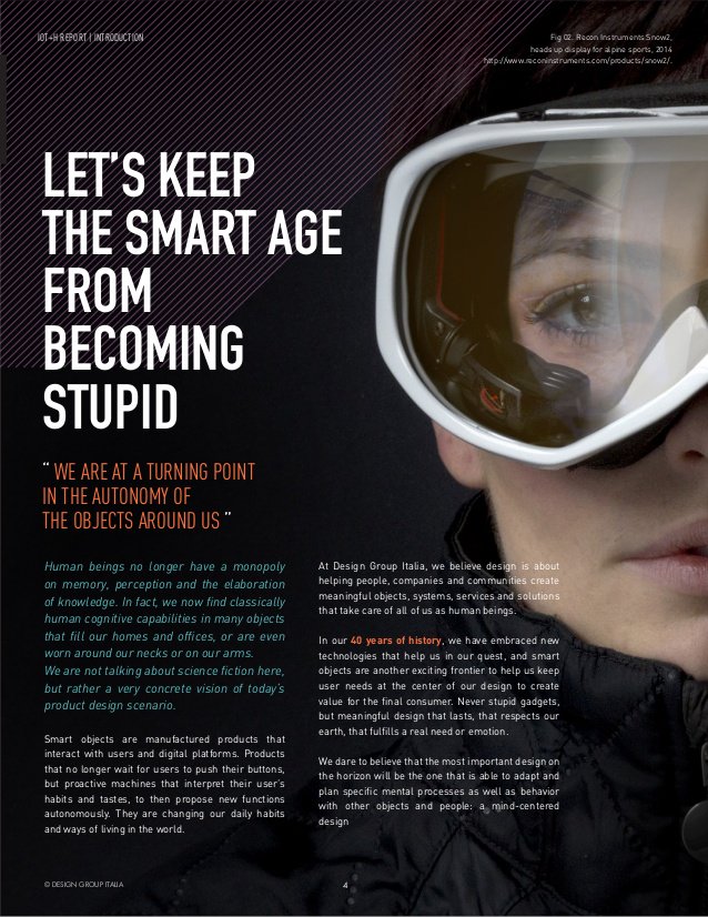 franciungaro's tweet image. .@DigitalicMag #DigiIoT l&apos; #IoT è sociale, racconta storie e prova emozioni! E l&apos;estetica ha un ruolo fondamentale