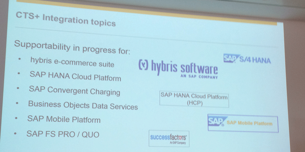 _BIT_Group's tweet photo. CTS+ Integration fรผr #Hybris und #S4HANA mit #solman 7.2 #sapsoled2015 #bitgroup @SAP_AGS @SAPdach @SAPInMemory https://t.co/egDGubZlN4