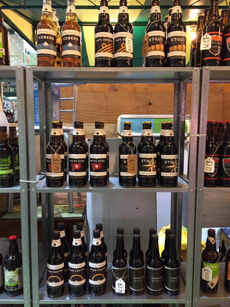 BeerMUS's tweet image. Restocked today: full range from @TitanicBrewery including their brand new cappuccino stout!
