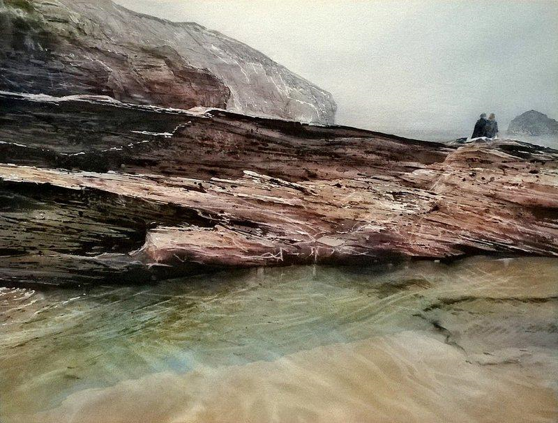 Or for landscape lovers, beautiful watercolour paintings by <a href="/DebWalkerRI/">Deb Walker</a> make a stunning Christmas gift! #christmas