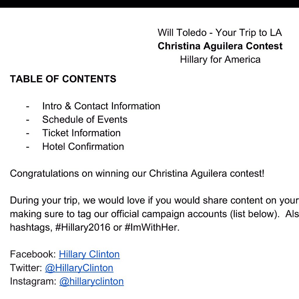 Clintoneugene's tweet photo. On our way to meet @HillaryClinton and @xtina in #LA!! Thank you #Hillary!! #ReadyForHillary #Hillary2016 #ImWithHer https://t.co/bqIYJPAitg