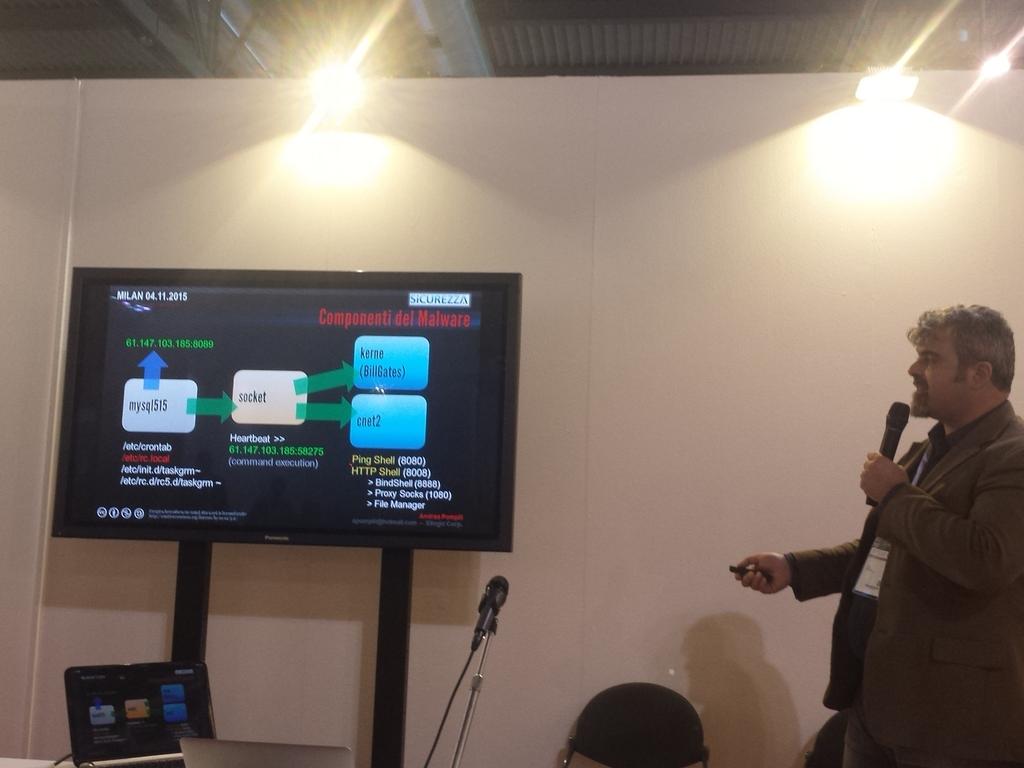 DigitalicMag's tweet image. Il Botnet #BillGates spiegato da Andrea Pompili #DigiIOT @franciungaro @framarin