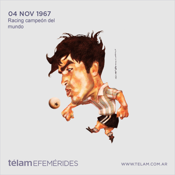 "<a href="/AgenciaTelam/">Agencia Télam</a>: [Efemérides 4 de noviembre] 1967: Racing campeón del mundo.12oV0r0t24 "<a href="/pachuarmano/">pachu armano</a>