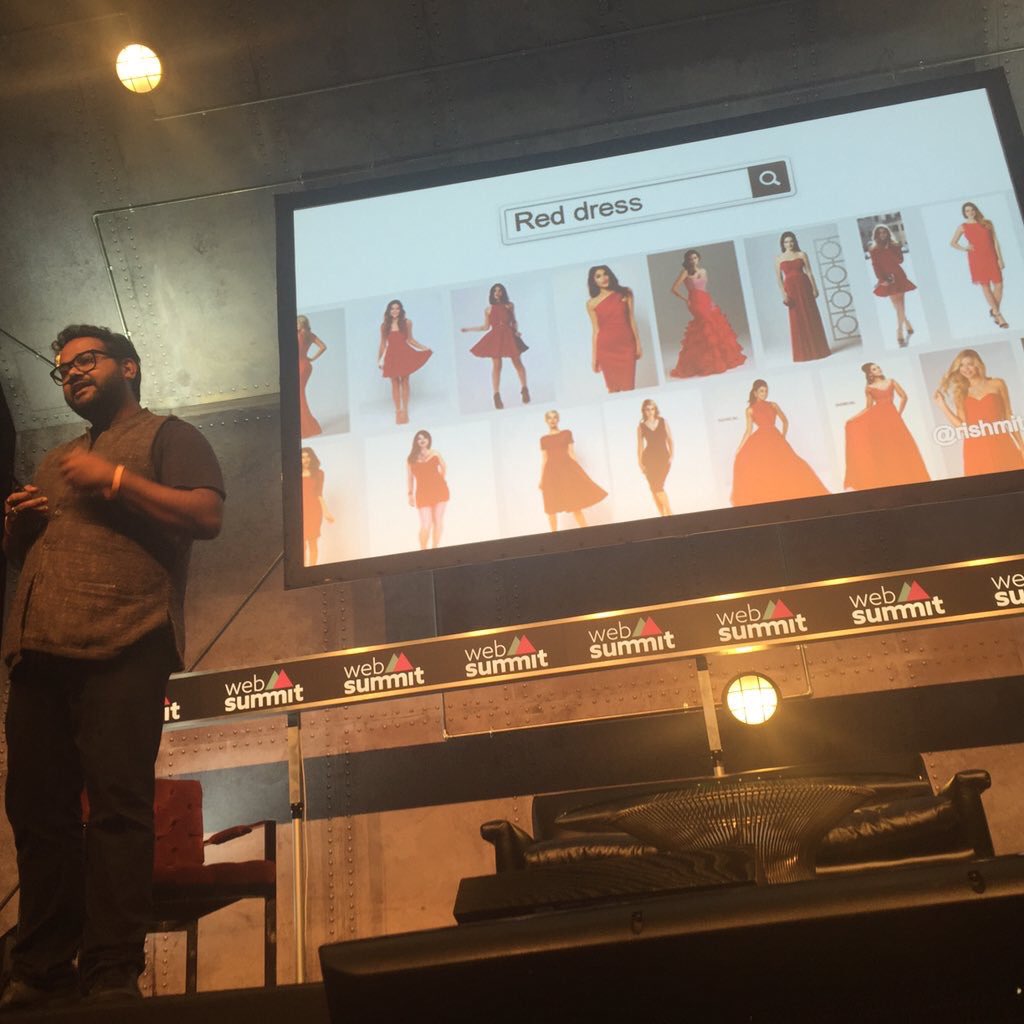 rishmitra's tweet photo. Enjoyed my talk on Rise of the Visuals, #AugmentedReality, #InternetOnThings at #websummit - thanks @WebSummitHQ https://t.co/RV7M5now7C
