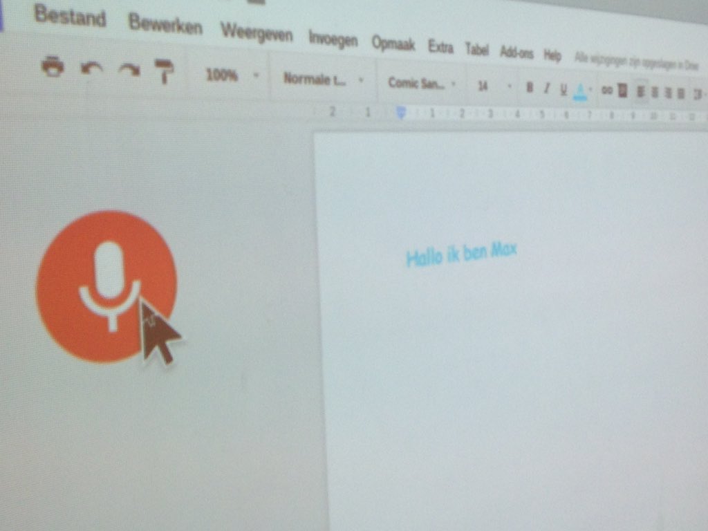 JeroenSterk's tweet photo. Aan de slag in #gr.8 met enthousiaste kids #googlevoicetyping met dank aan @MeyerJeroen @OBSMeridiaan #OPOD https://t.co/4pj93oIdDY