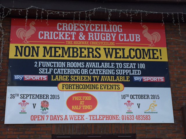 DesignerPrint's tweet image. #rugby is still news
Support your local club &amp;amp; showcase your business with #advertising panels
#croesyceiliogrfc