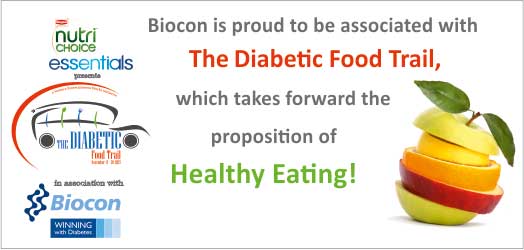 Bioconlimited's tweet photo. #Biocon is proud to be associated with @dfoodtrail.Eat Healthy! Live Healthy! #DFT #BioDiabetes @zomato @nutrichoice https://t.co/Ka9JCUnWGf