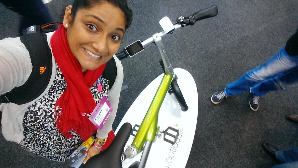 Ronjini's tweet photo. #mandoWebsummit2015 selfish with this bike...Hope I win :) https://t.co/IpBb7QVczG