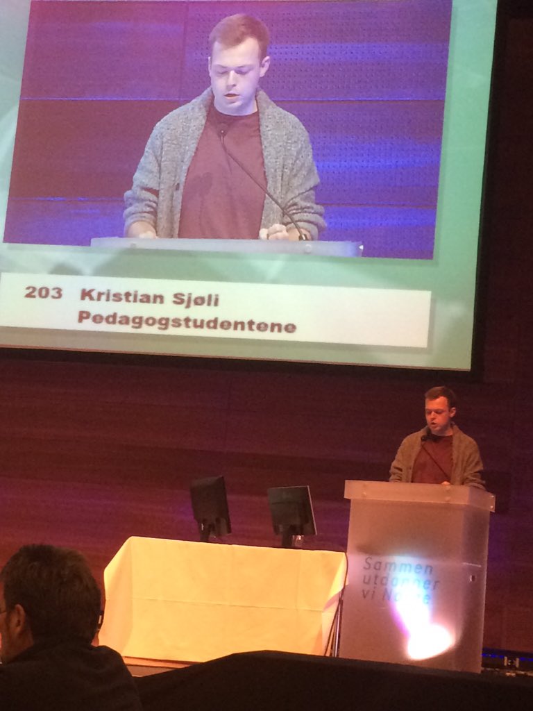 paalkielland's tweet photo. @Krisjoli Fantastisk om likestilling og diskriminering. Både kjønnsidentitet og seksuell orientering  #UDFLM15 https://t.co/prXGhji2FK