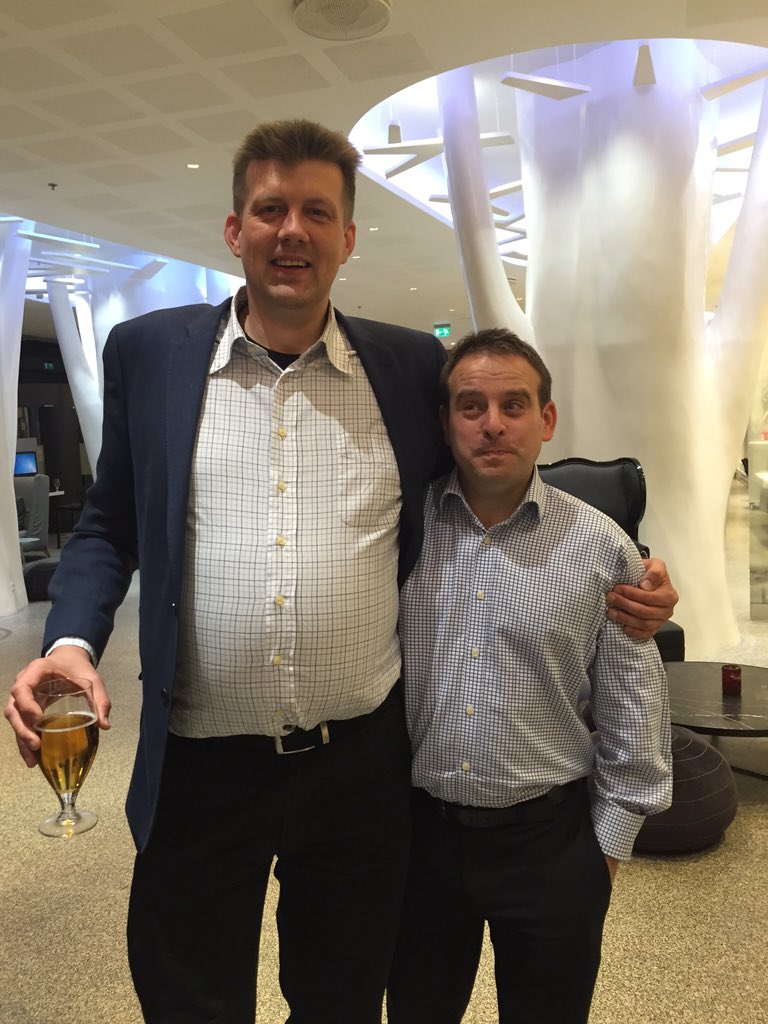 AuraQUK's tweet photo. Building relationships with partners large &amp; small in Copenhagen with Progress #emeapugchallenge https://t.co/jZ2EY7VHiU