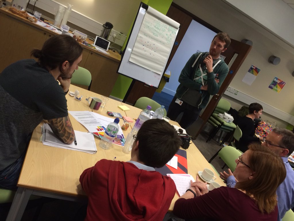 Shawndrarara's tweet photo. Question of the day: are shorter course chunks more attractive to students than intensive, long modules? #TELhack15 https://t.co/iOoOuWykXU
