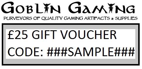 GoblinGamingUK's tweet image. FOLLOW US and RETWEET this to WIN A £25 VOUCHER for GoblinGaming.uk :) Winner will be picked 7/11/15