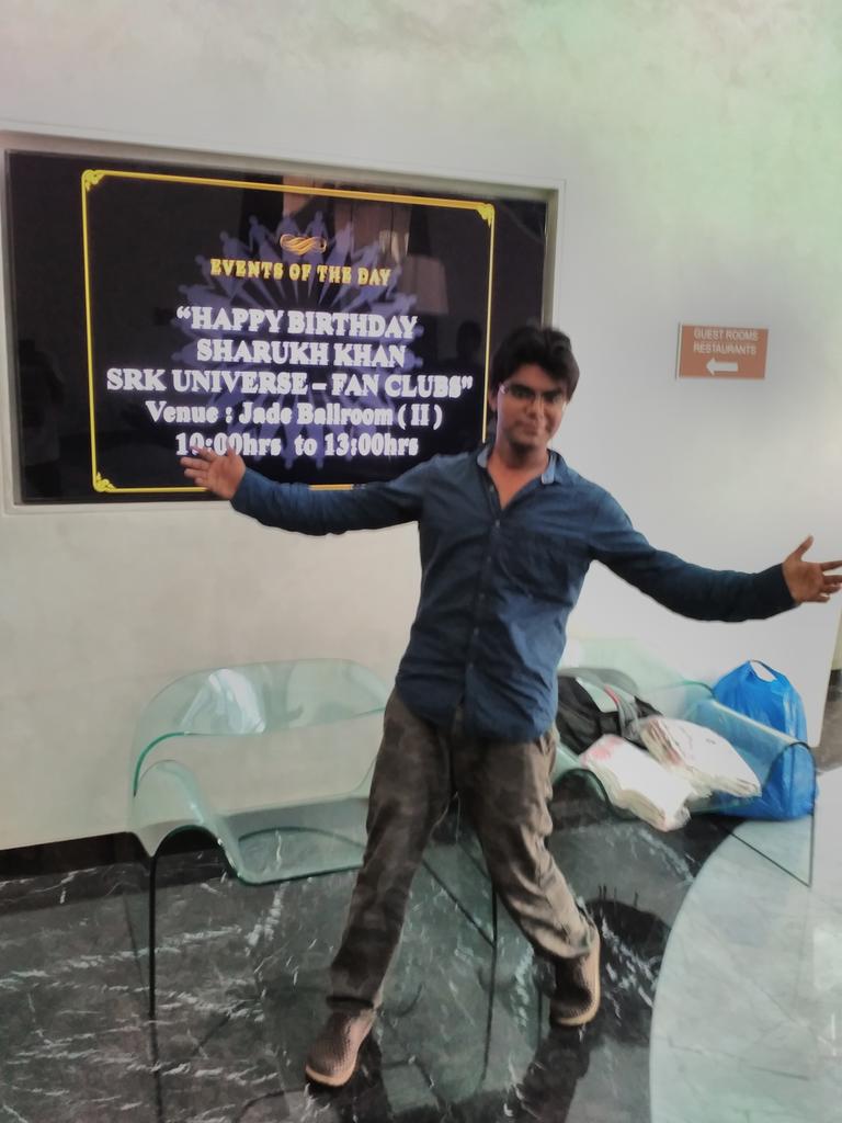And this is it...!!! 
HAPPY BIRTHDAY SHAH RUKH KHAN  Love You &  
