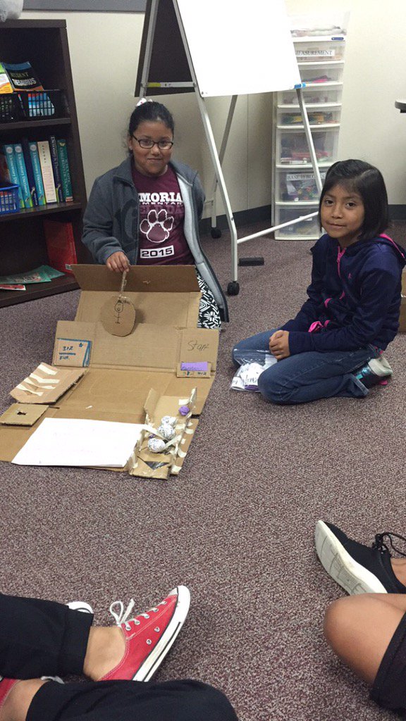 Memorial_Third's tweet photo. Caine's Arcade #Bobcatscan #GonzalezClass #engineering #cainesarcade https://t.co/iiBG1meQBd