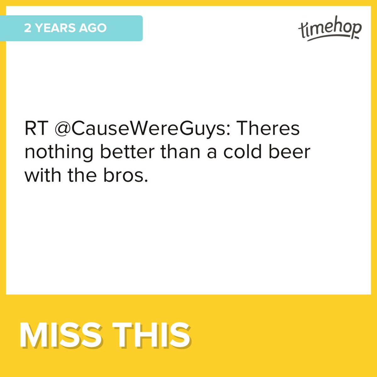 Redshirt_FreshB's tweet image. Miss this #timehop @CauseWereGuys #facks