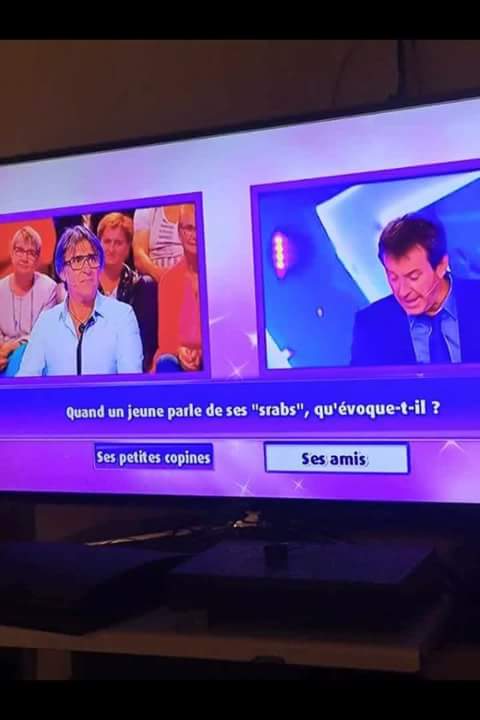 GOne132's tweet photo. Je crois que la fin est proche, même si c'est pas de la grande télévision, mais la fin est proche! #Srabs #WTF https://t.co/x1MtdOq8Mf