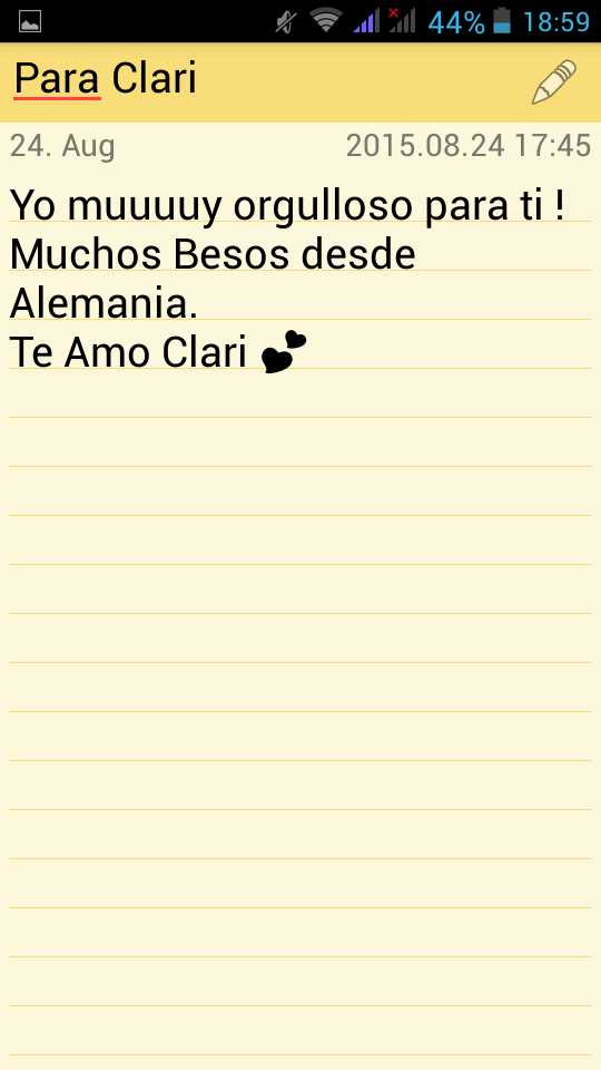 ClariAlemania's tweet photo. @clarialonso_ 
Hey Clari❤
Iam Lee from Germany and a Clarinatica
I can't see you in Germany so I hope you read this.😍https://t.co/0SchKBHd95