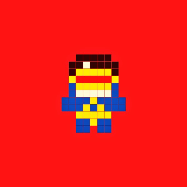 Tibohimself's tweet photo. "Cyclop" Minimal #pixelart.
Created on https://t.co/ksljo6Yvup
#sticker #8bit #xmen #pixel-art #stickaz #cyclop https://t.co/0BdSK8jY8N