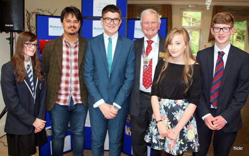 BelperRotary's tweet photo. PRIDE OF BELPER &amp; DUFFIELD award winners with District Governor Dr Roger Summers https://t.co/M92vFxq7Bc