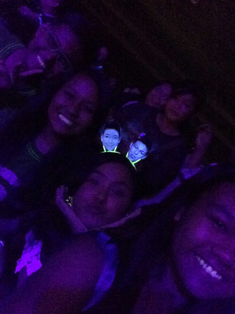 yoshikoaida's tweet photo. with Mona, Marie &amp; Gelo #DRoadTourDavao https://t.co/HqcCcXD50g