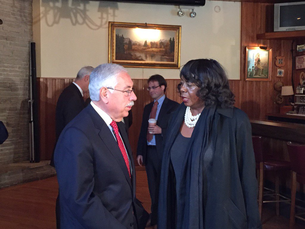 MaryAnnAhernNBC's tweet photo. She's here to save her Democratic slating, will they boot #DorothyBrown from endorsement #CookCountyDems https://t.co/5GfTCbxPJq