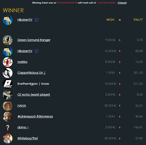 Nikolarn's tweet photo. HOLY SHIT! @SkinArenaCS i love you! #ForTheCar https://t.co/FbC5UsDrfd