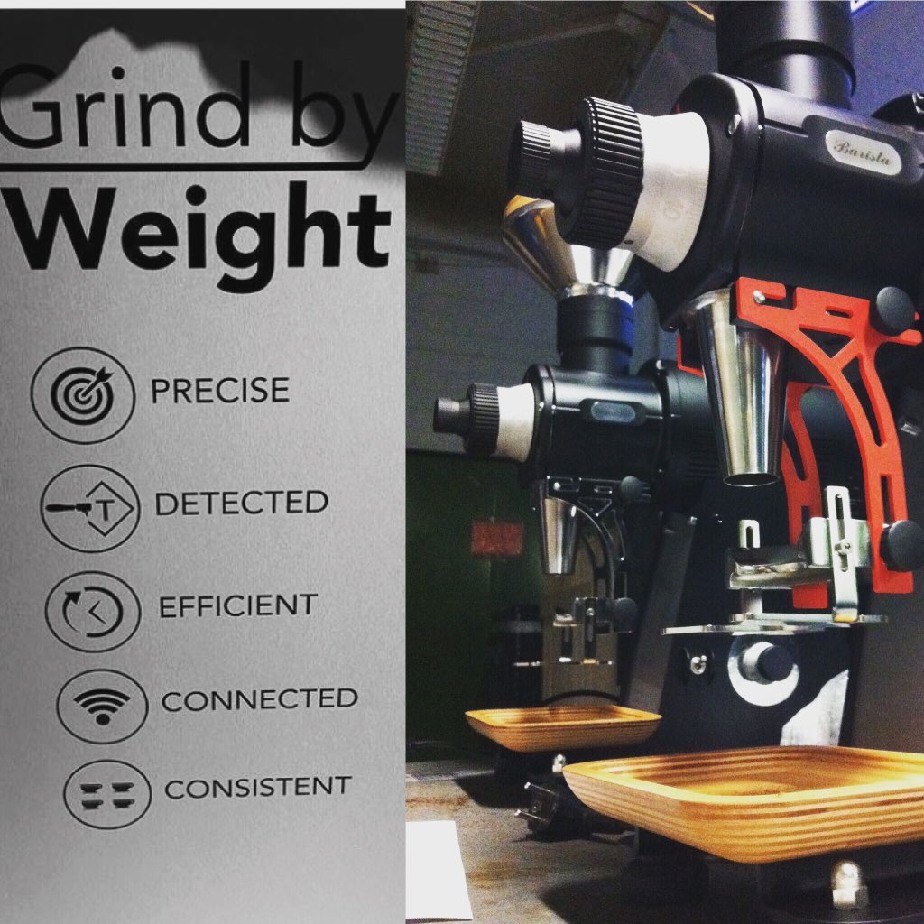 It is safe to say @MAHLKOENIG has been busy. Swing by the booth if you missed the #GrindByWeight unveil #GameChanged