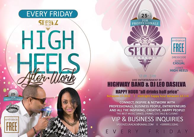 THE HAPPIEST HAPPY HOUR EVERY FRIDAY SPOONZ!!!