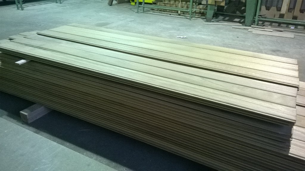 Going loco down in the iroko. Tgv being machined in the mill <a href="/Chilworthtimber/">CTC</a> #Hardwood #Sawmill #LiveMyJob
