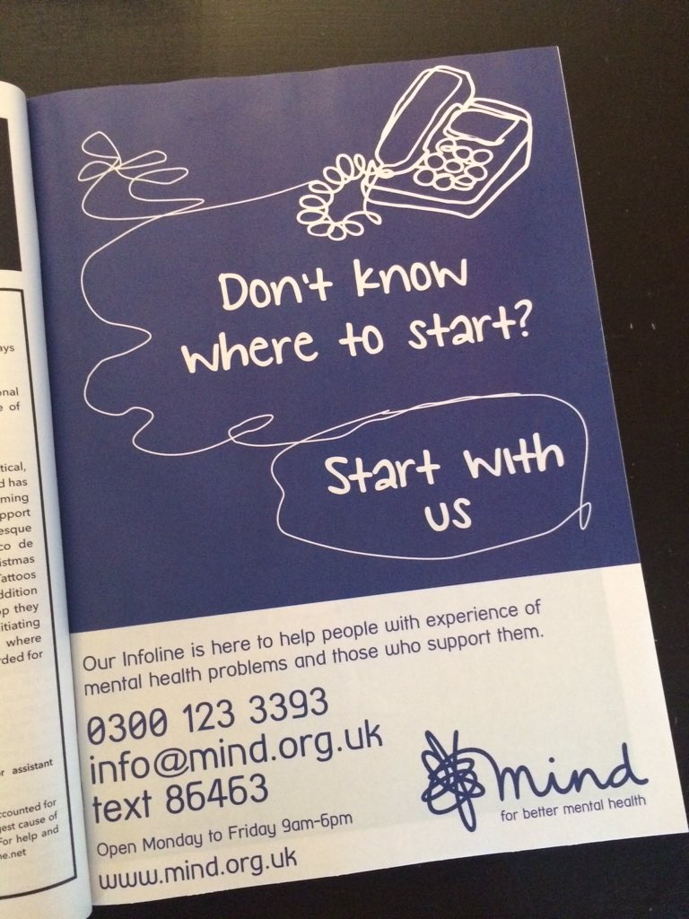 inkatatt2's tweet photo. Mind for better mental health. #mind #charilty #mentalhealth @Mindhove https://t.co/Y1AtH2Fokr