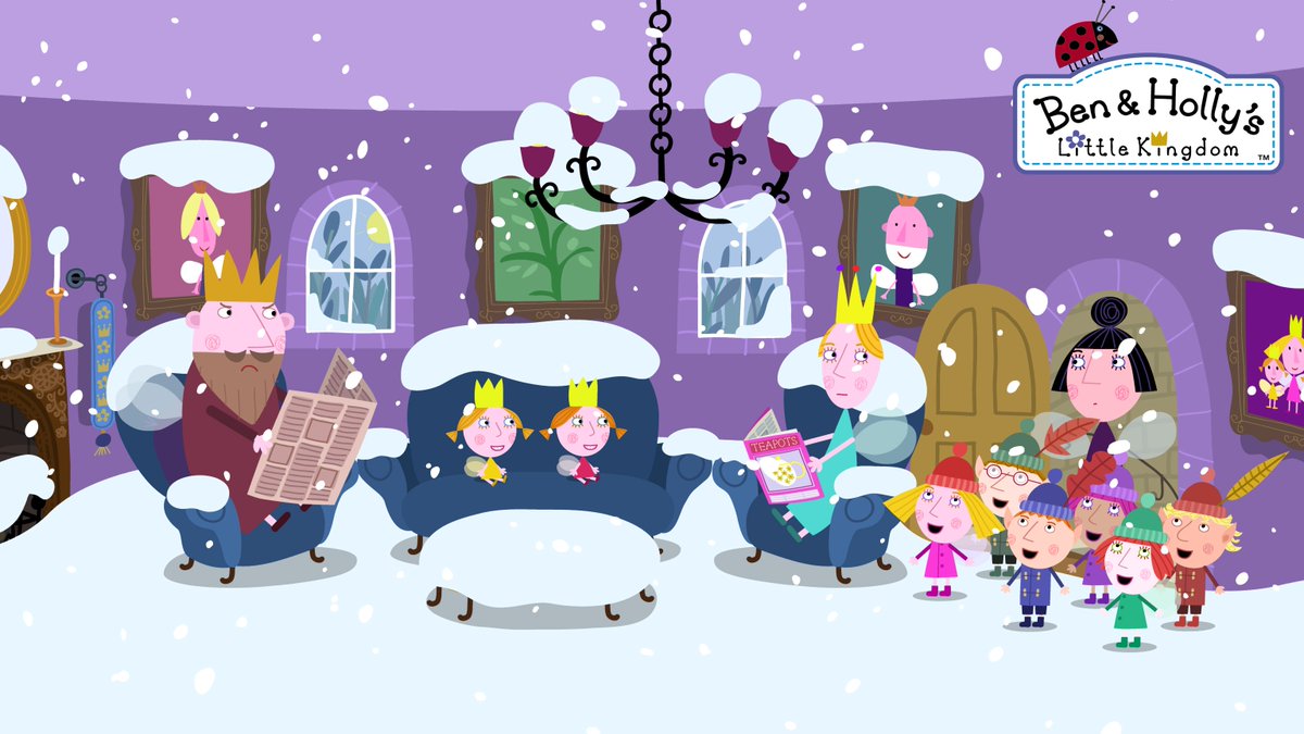 Definitely time for those winter hats and coats to come out! #ColdLittleKingdom