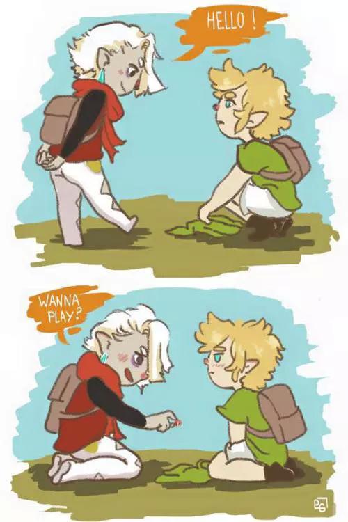 [Younger AU.]