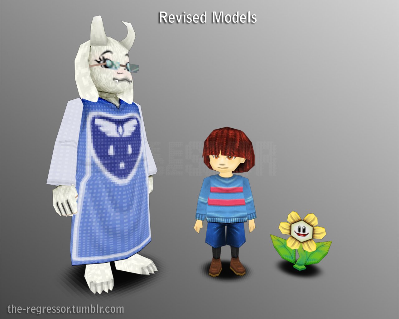 Low Poly Undertale Sans Fight