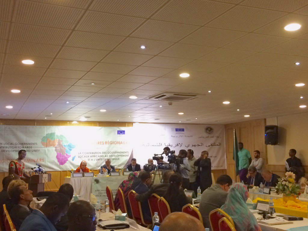 mairie_t_zeina's tweet image. Ouverture du Séminaire Régional de Cités et Gouvernements Locaux Unis d&apos;Afrique #CGLUA de la région Afrique du Nord