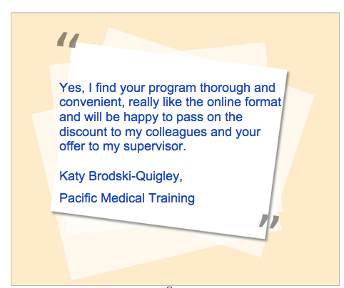 CertifyMedical's tweet photo. Love getting Great testimonials!!! #ACLSCertification https://t.co/7azhsXEUWL