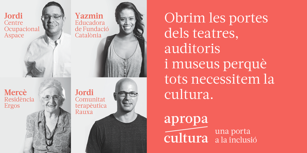 MACBA_Barcelona's tweet photo. Avui comença la setmana #ApropaCultura https://t.co/3KrUqyUCeG perquè la cultura sigui accessible per a tothom https://t.co/NfpQzK33KZ
