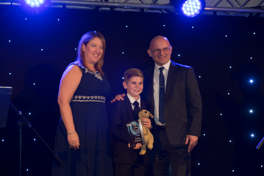 f11_photography's tweet photo. What an honour to present Ted with his "Young Achiever" award at the #wirefmawards Such a fantastic evening for all! https://t.co/nBG8T69EDT