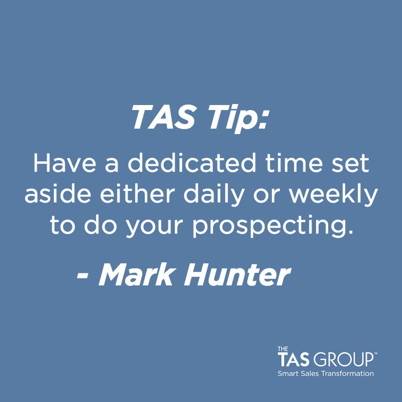 altifyinc's tweet image. TAS Tip: Have a dedicated time set aside either daily or weekly to do your prospecting #SalesMadeSimple #Prospecting