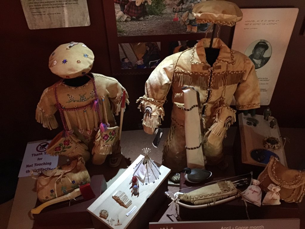 Clothing worn by Cree children during traditional Walking Out Ceremony