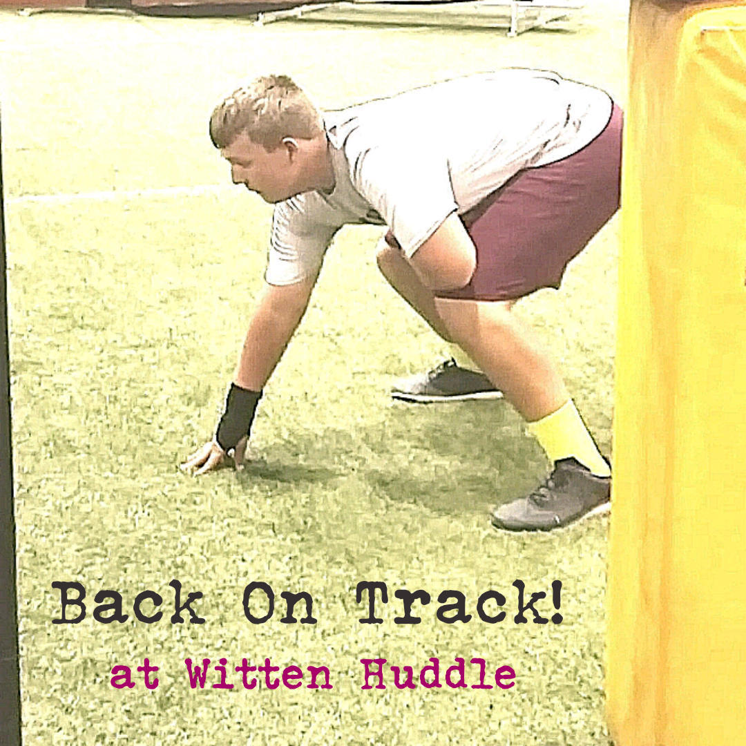 wittenhuddle's tweet image. Find your way back on track at Witten Huddle!  @ESPN_CoachMack #nextseasonstartsnow #backontrack #offensivelinepride
