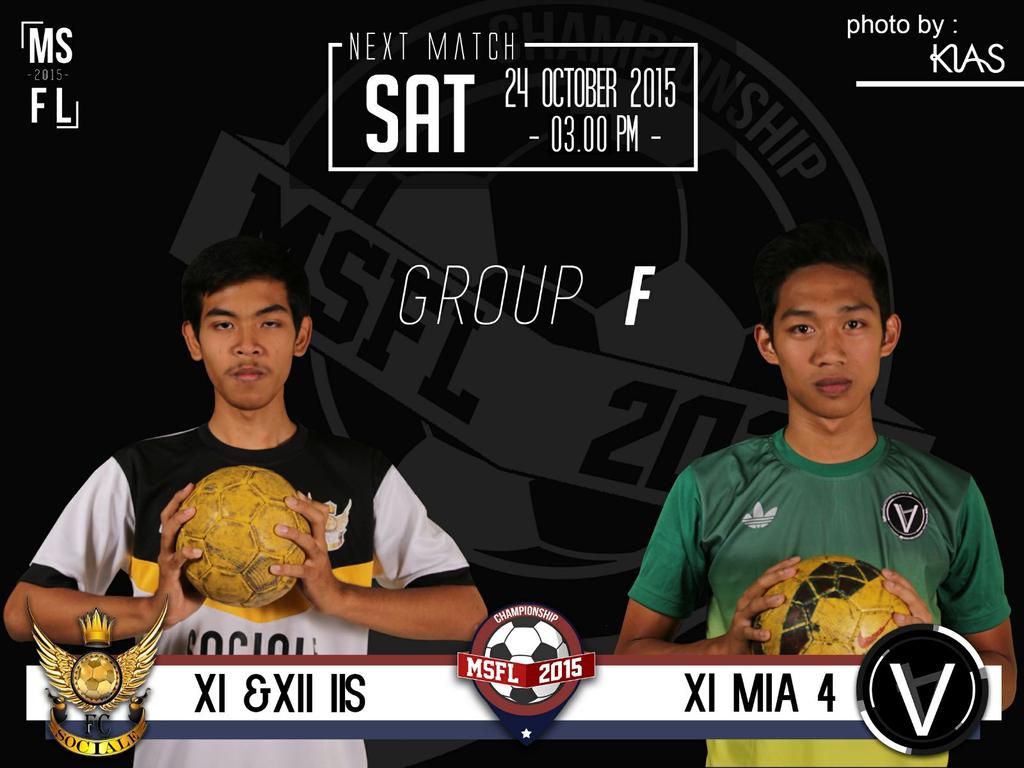 osismisa's tweet photo. Ditutup dengan pertandingan antara kelas XI&amp;XII IIS @EccitasoMISA vs XI Mia 4 @vosfourmisa #MSFL2015 https://t.co/cnhuuI5ZHb