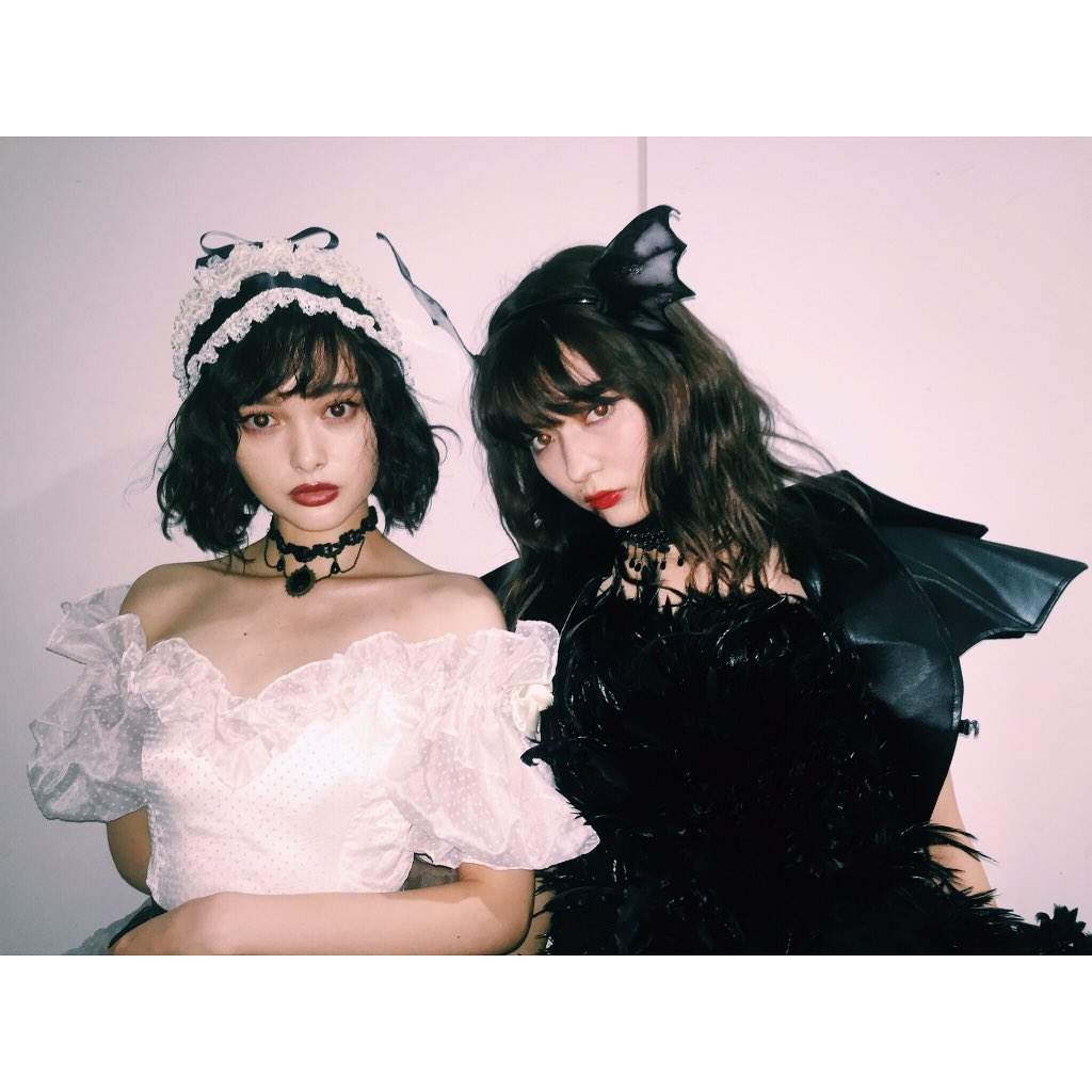 tina_tamashiro's tweet photo. ViVi night ありがとうでした！

もう何回目になるんだろう…😳
はやいなあ、
みんなの仮装かわいかったよ〜

びびもでるぜんいんと😇💓 https://t.co/G4b9WEmh43
