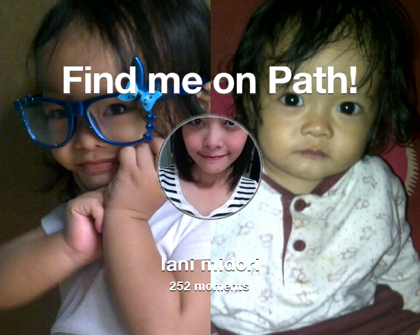 laninadies's tweet photo. I've shared 252 memories with my friends on #Path - see them now at https://t.co/phhOwEuh3w! #thepersonalnetwork https://t.co/wH8uKtlM7J