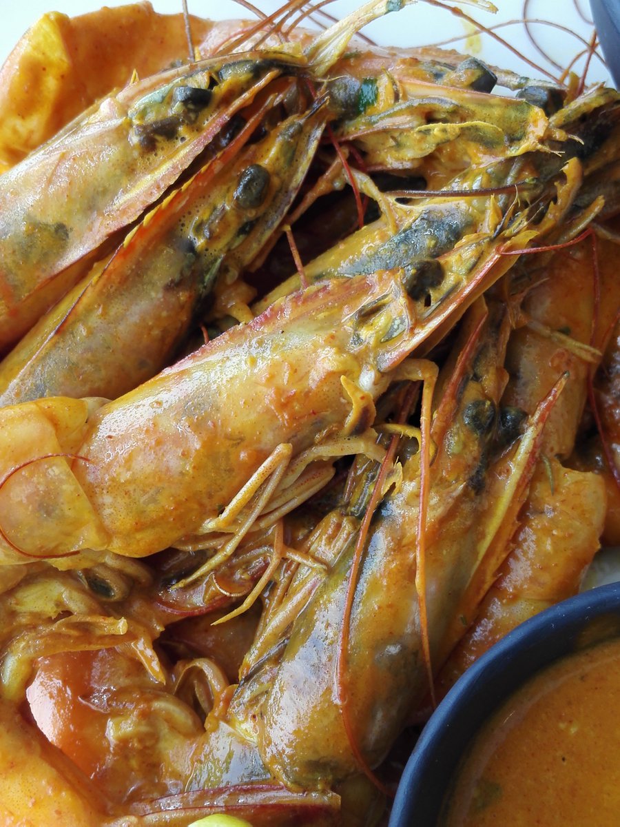 IntertwEAT's tweet image. And the prawns at ON19 Restaurant @WestinCPT were exquisite