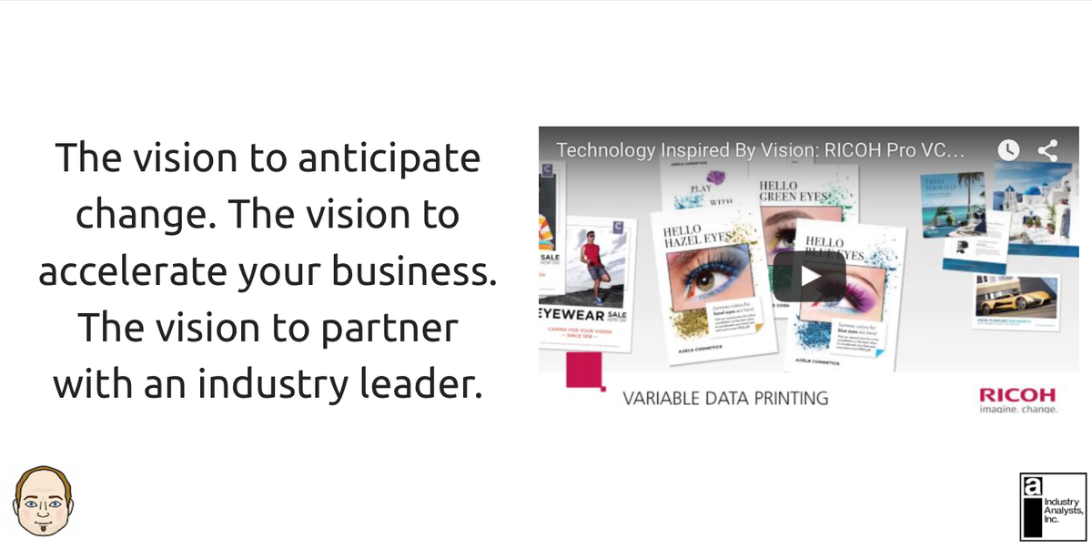 aslawetsky's tweet photo. Technology Inspired By Vision: @RicohProPrint Pro #VC60000 https://t.co/iOeJ5SA0gl #IA411 #productionprint #ink https://t.co/0GVyWhkVGk