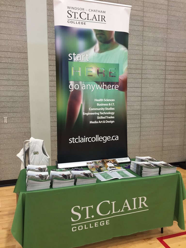 StClairVisitsU's tweet photo. #CIP2015 tour is @MohawkCollege #Hamilton TODAY from 9am-12pm Ask #stclaircollege what's new! #startHEREgoanywhere https://t.co/gjOLlUhgy9
