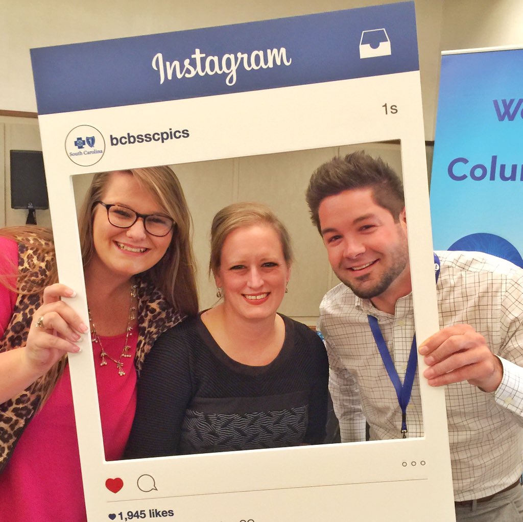 cjlake's tweet photo. Got to meet & hang out with the fabulous @CindyHarris16 at #dotblueSC. Thanks for being one of our biggest fans! ๐โจ https://t.co/GSUzSme3X1