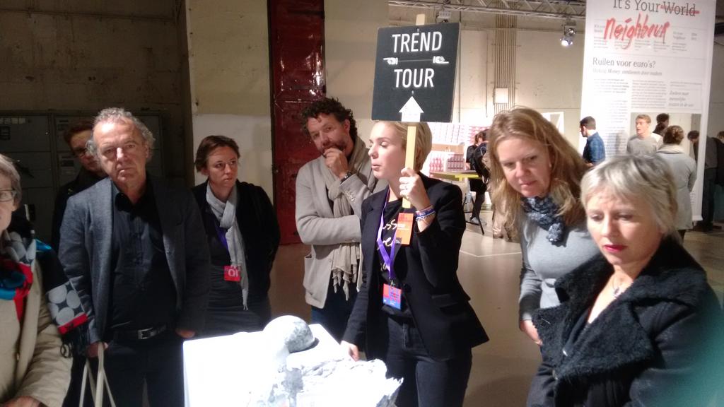 Trendtour voor deel adviescommissie  en bureau van  <a href="/brabantcfonds/">Brabant C</a>  #ddw #fontysils